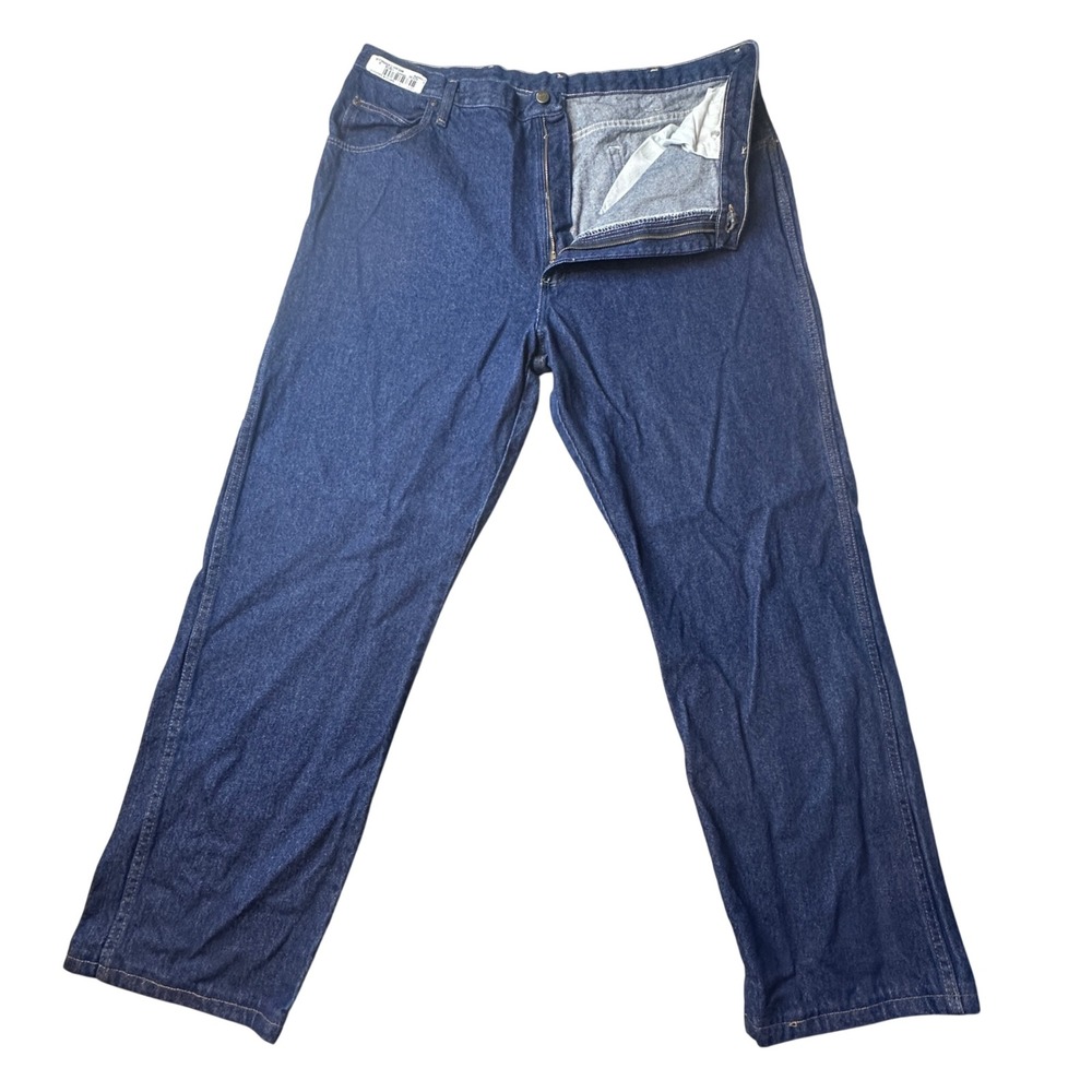 Red Kap Jeans Mens 40x30 Blue PD60PW5 Workwear Straight Leg 100% Cotton Denim